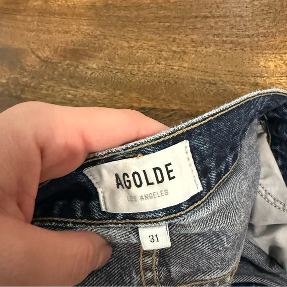 AGOLDE 90s Pinch Waist: High Rise Straight Jeans - Picture 8 of 9